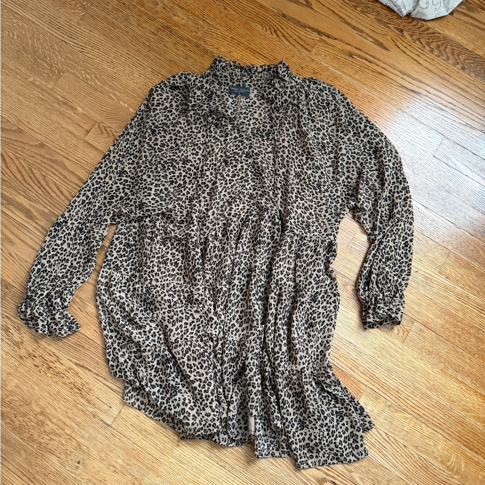 Boutique cheetah print mini dress
